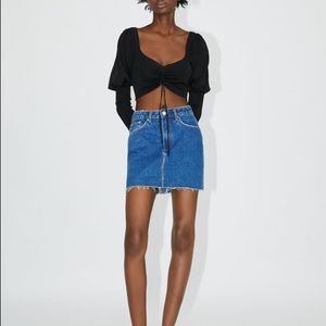 Denim new with tags Zara Mini Skirt